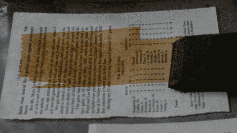 How-to Dye Book Pages
