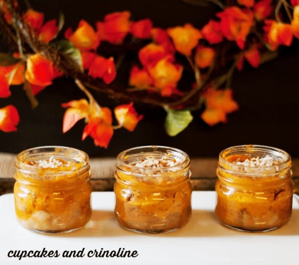 Apple Pie SweetPotato Dessert in Mason Jars The HowTo Home