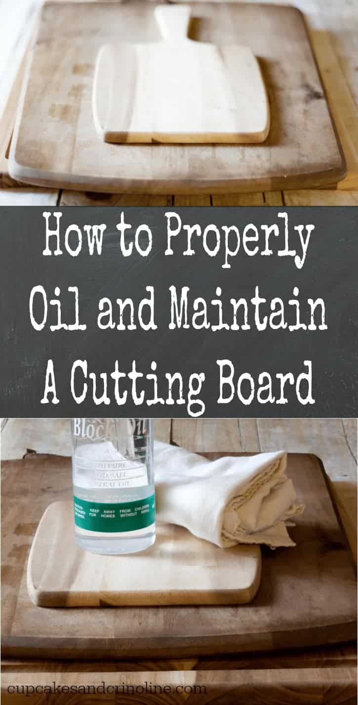 How to Oil and Maintain a Cutting Board The HowTo Home