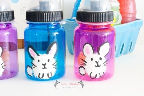 Personalized Kids Water Bottle - Hands Off