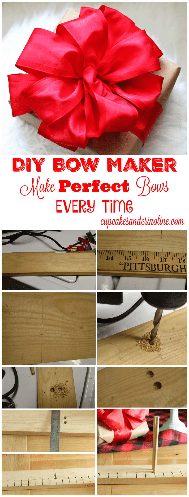 The ULTIMATE Bow Maker to make Large Bows