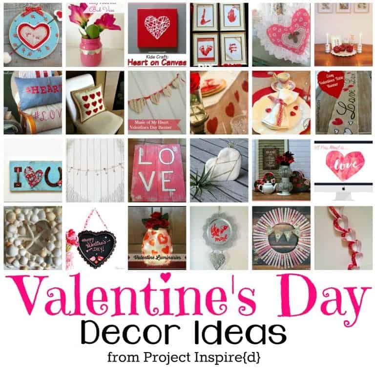 Valentine's Day Decor Ideas - From Project Inspire{d} - square