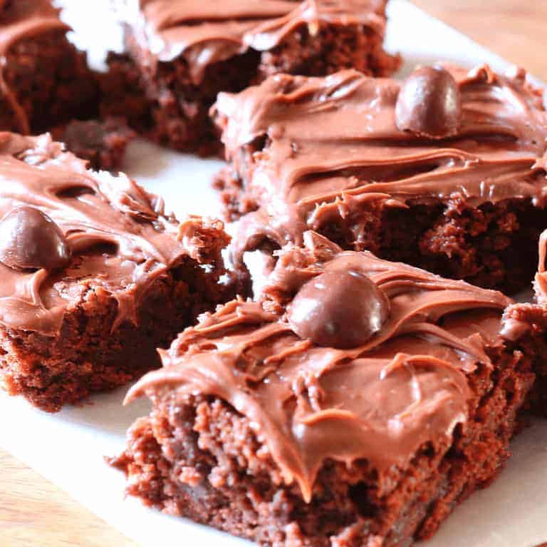 Cappuccino-Frosted Brownies