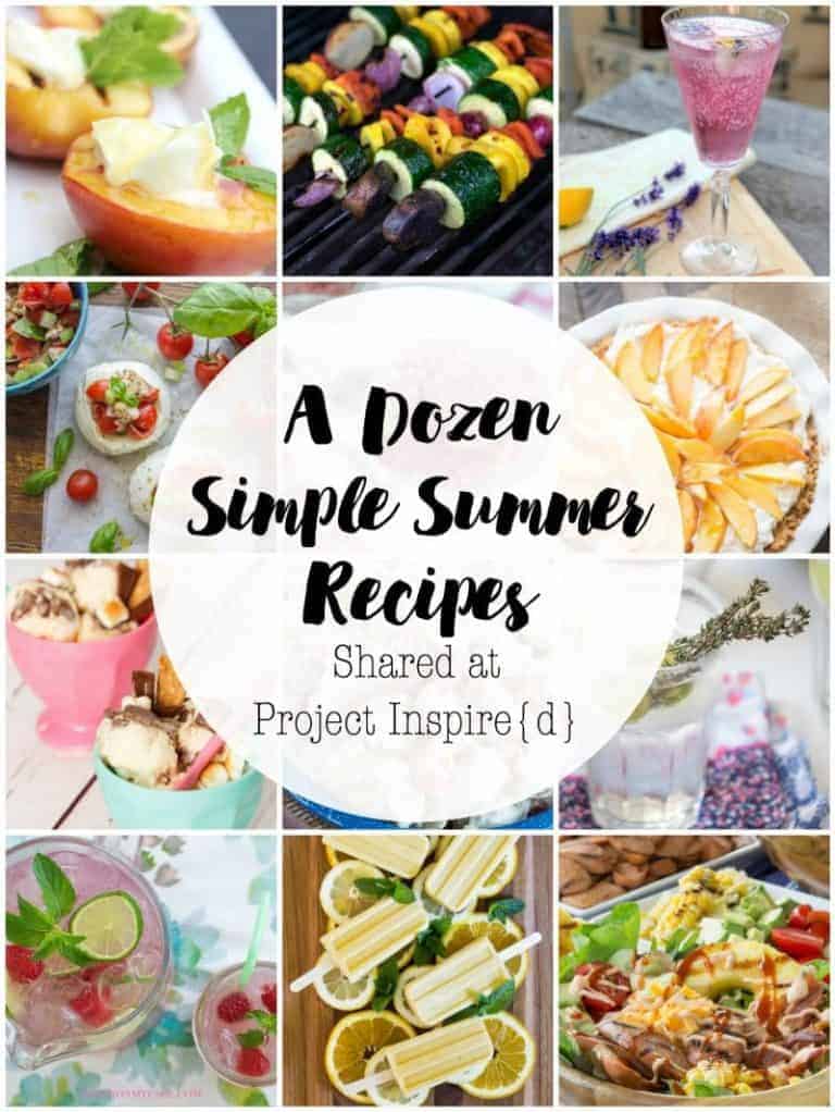 A Dozen Simple Summer Recipes FB