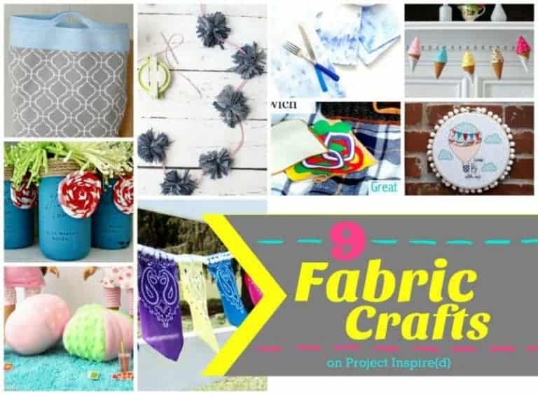 Fabric crafts from Project Inspired
