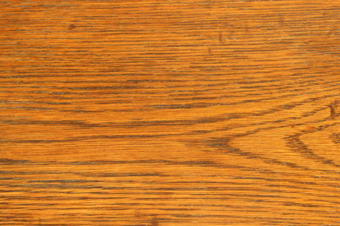 The after - water stain gone from wood