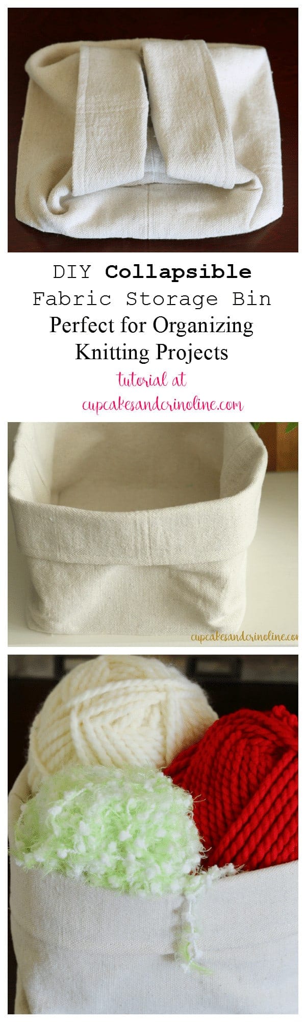 DIY Storage Bins, Free Collapsible Box Tutorial