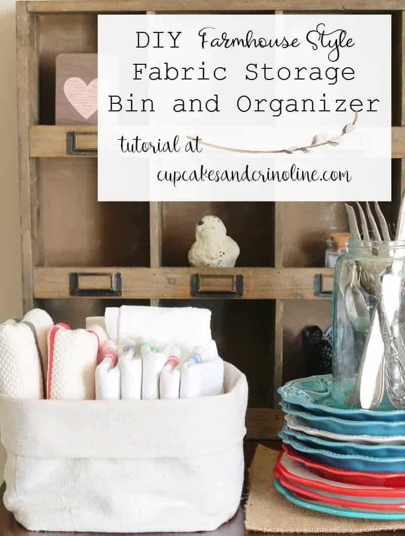 DIY Storage Bins  Free Collapsible Box Tutorial