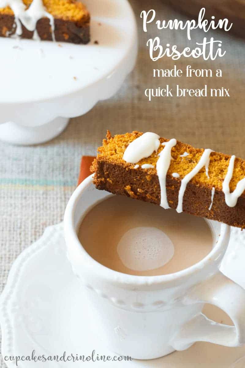 Pumpkin Biscotti Made from a Quick Bread Mix The HowTo Home