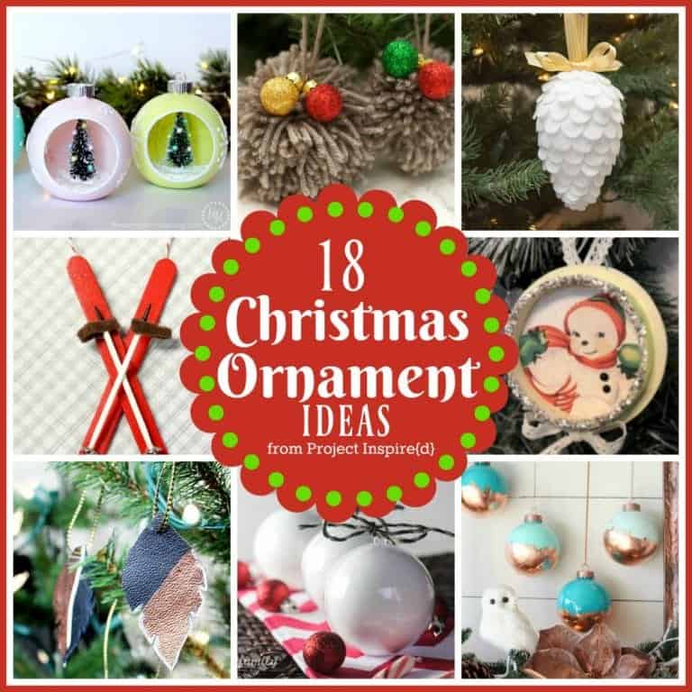 18 Adorable DIY Christmas Ornament Ideas