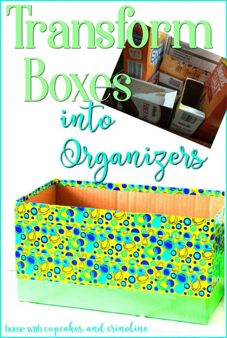 DIY Kitchen Storage Boxes