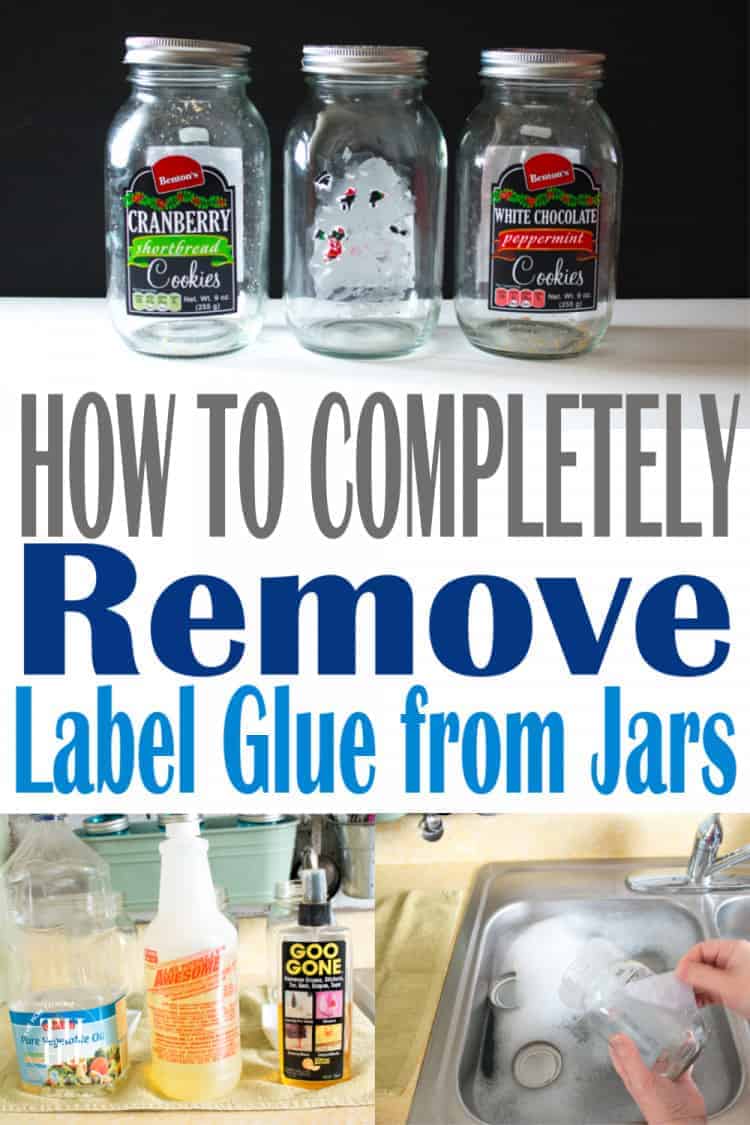 How to Easily Remove Labels and Smells to Upcycle Jars - Zero