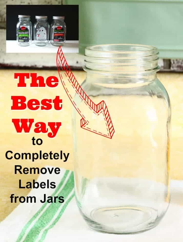 How to get sticky labels off bottles