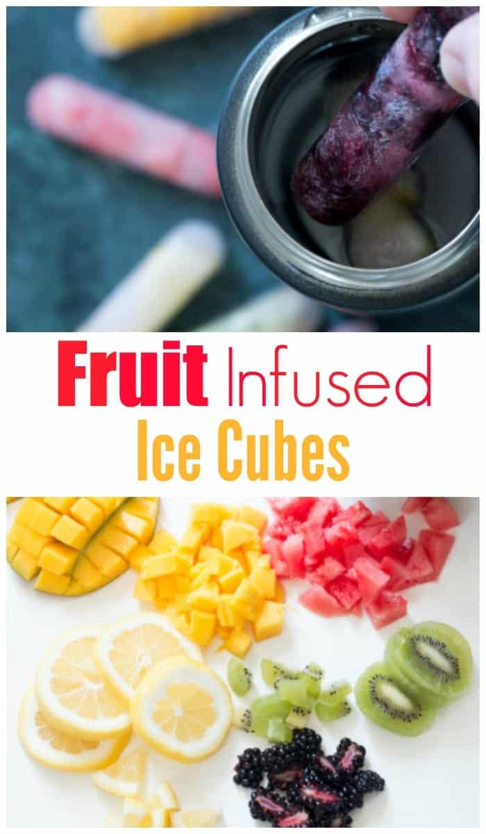 Infused Ice Cubes, Recipe