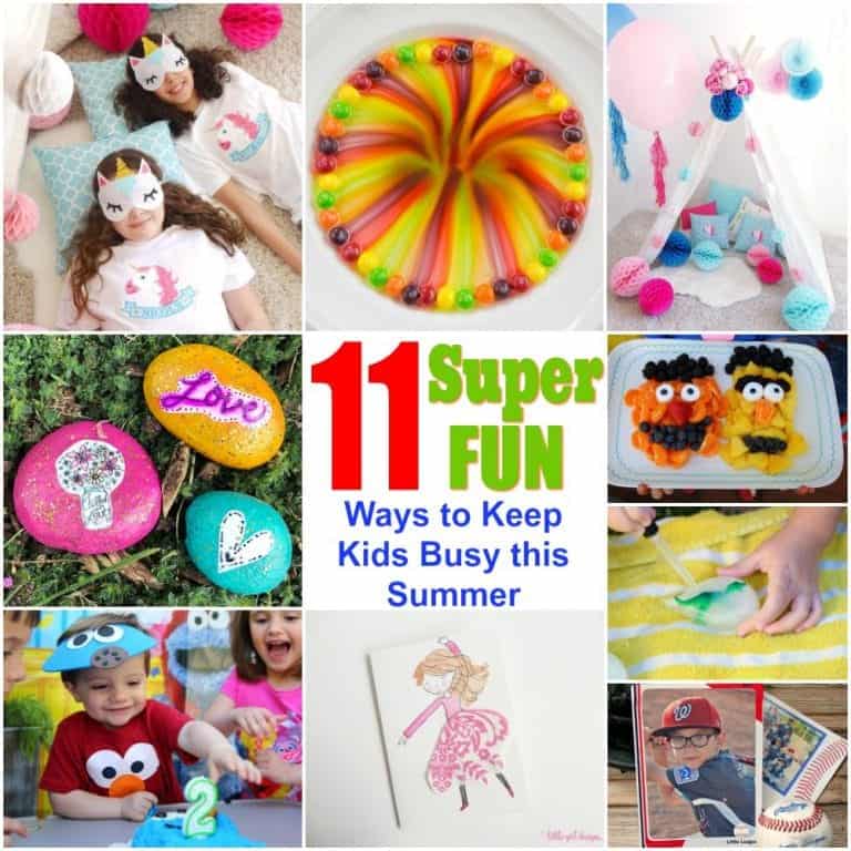 11 Easy and Fun Ways to Keep Kids Busy this Summer - The How-To Home