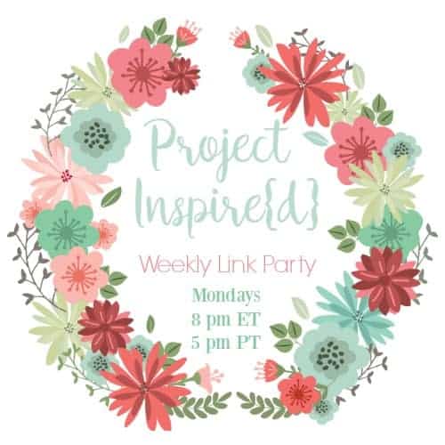 Project Inspired Weekly Link Party - white background