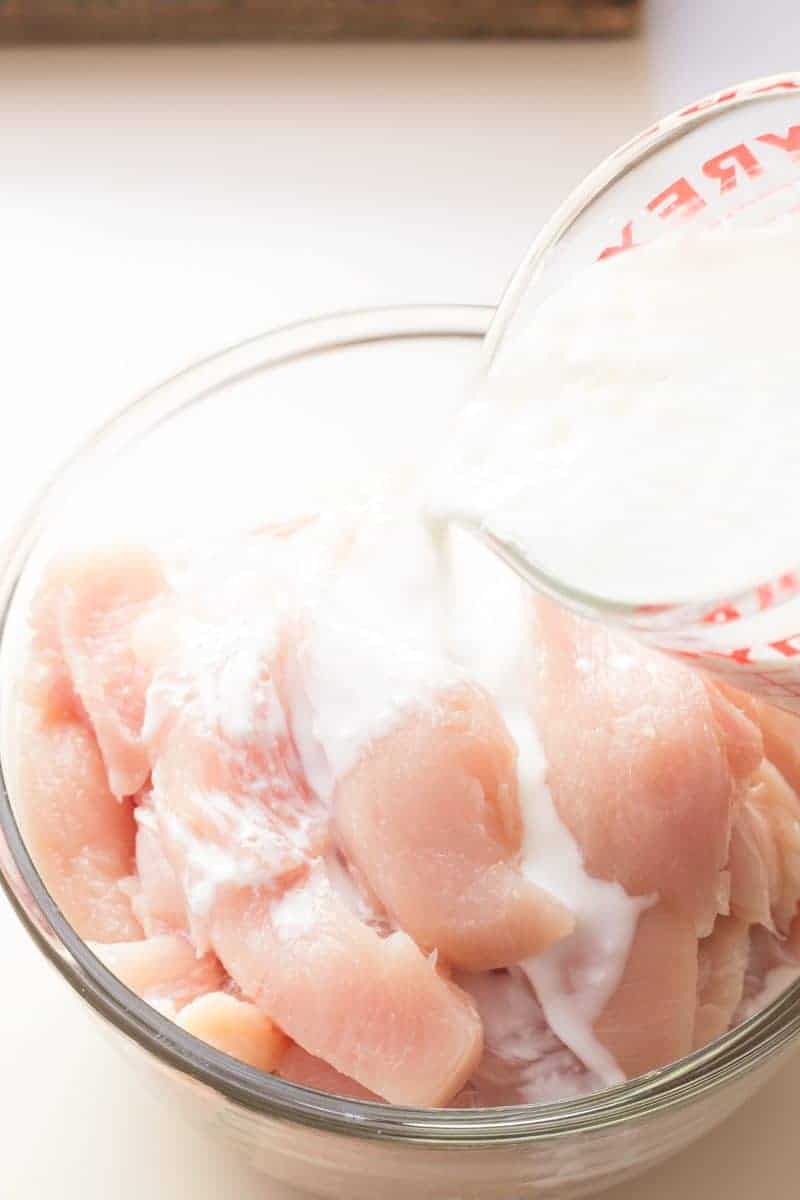 Moist and Tender Chicken Breasts Made with Buttermilk Marinade The