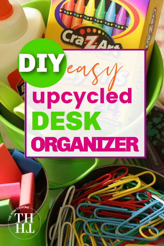 Simple DIY Desk Organizer