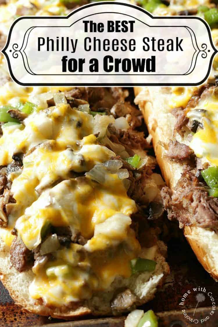 Philly Cheese Steaks on baking sheet