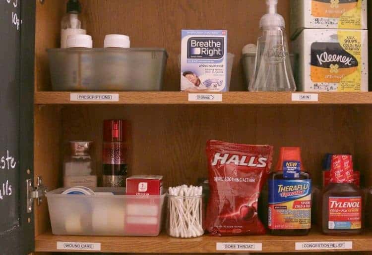 Tip: How I organize my medicine cabinet