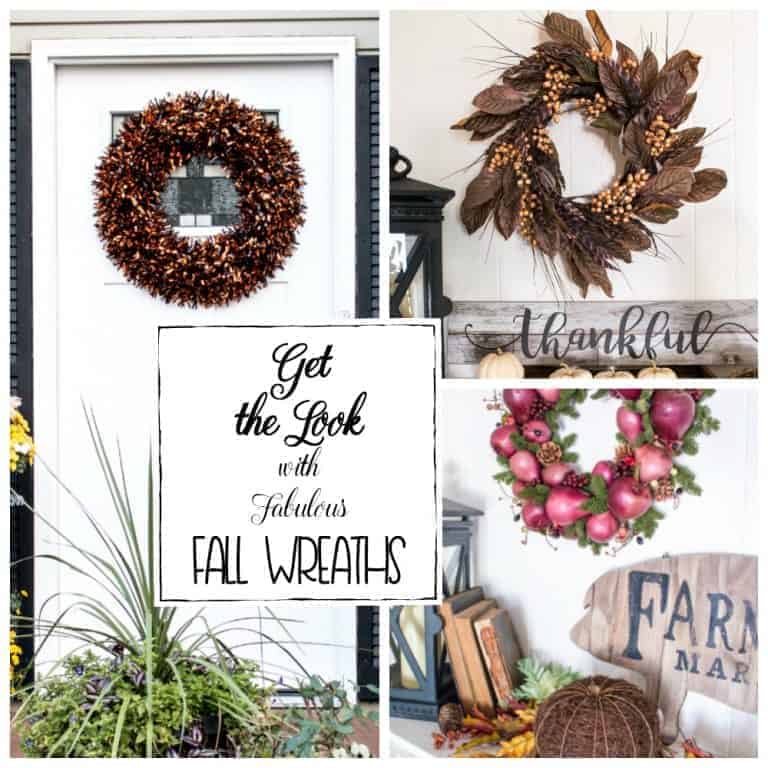 Get the look with these fabulous fall wreaths