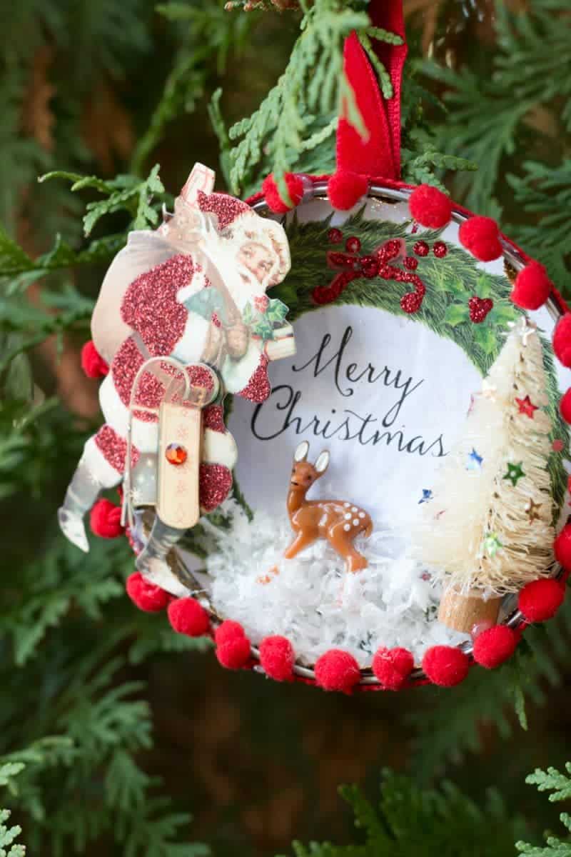 How-To Make a Beautiful Vintage-Style Christmas Ornament - The How-To Home