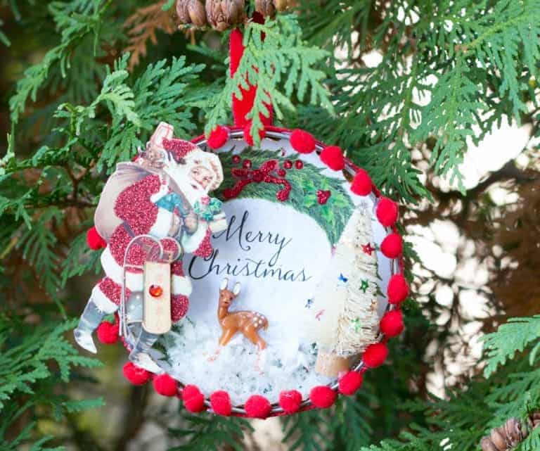 Handmade Ornament - vintage style