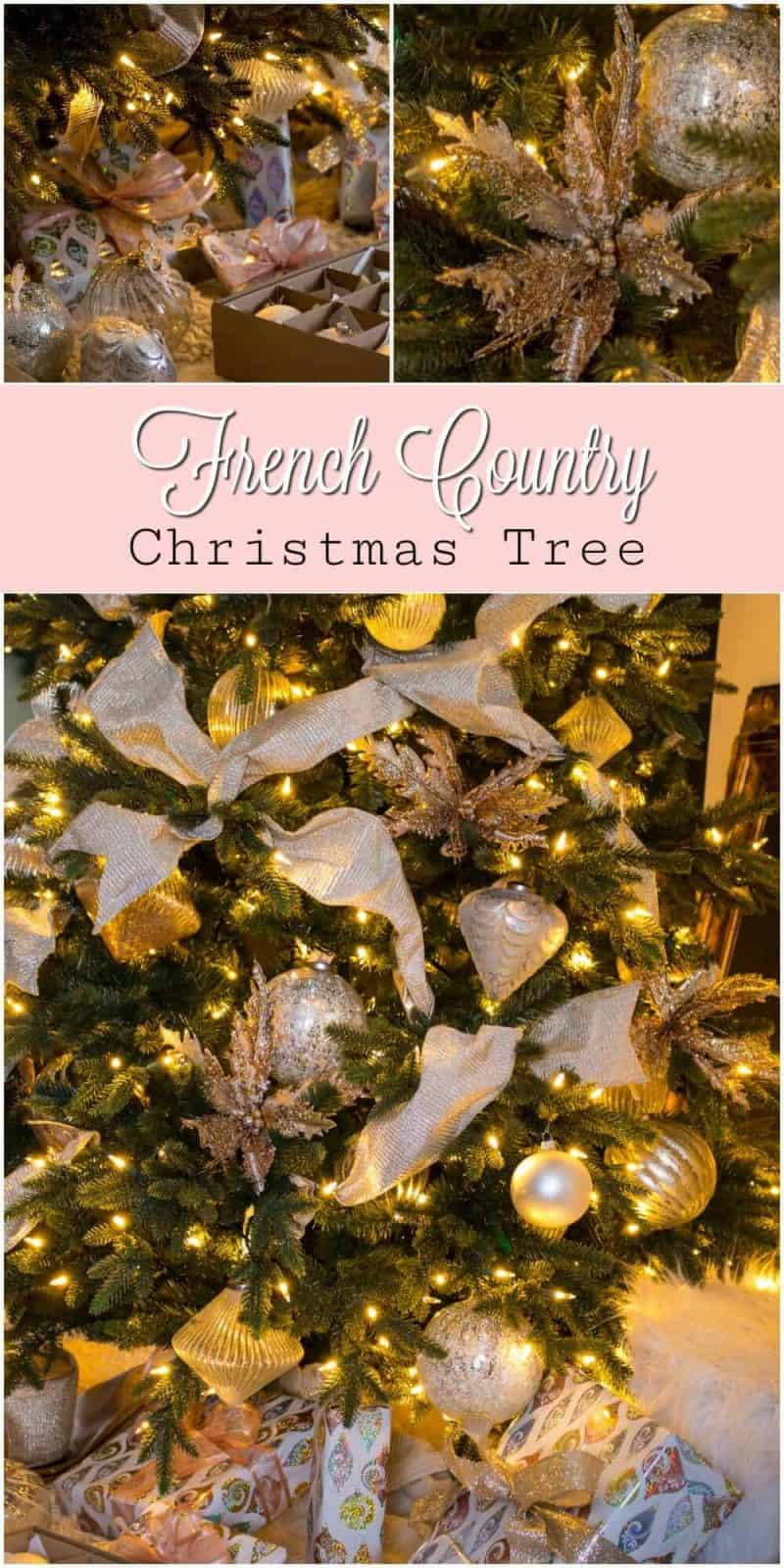 How to Decorate a French Country Christmas Tree - The How-To Home