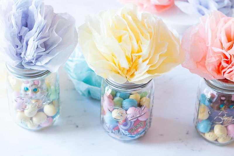 Mason Jar Easter Baskets (So Cute + Easy!)