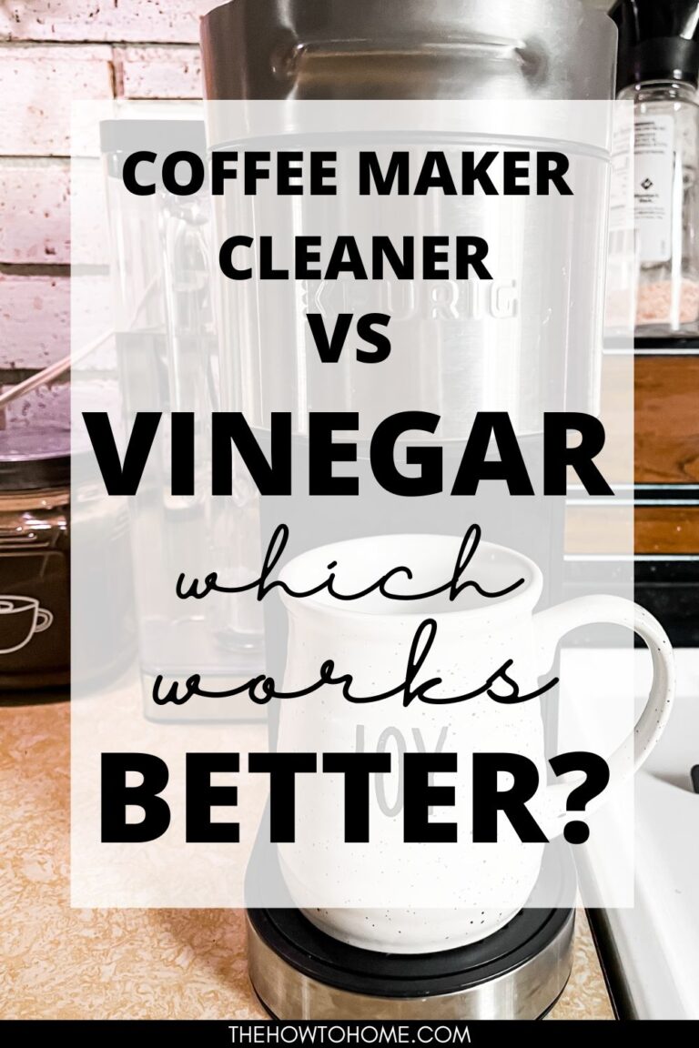 White Vinegar vs Keurig Descaling Solution The HowTo Home