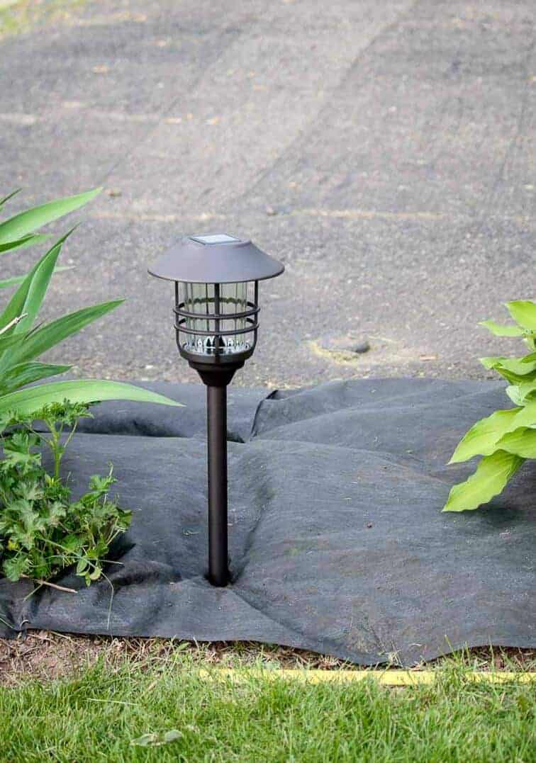 fitting garden lights