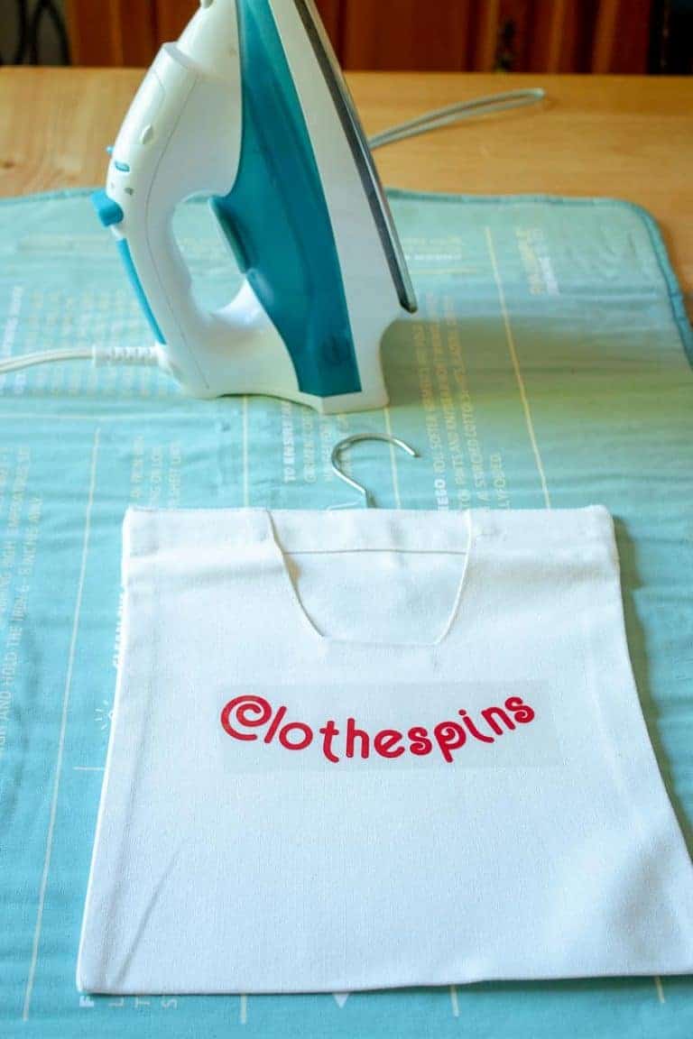 Easy Clothespin Bag DIY The HowTo Home