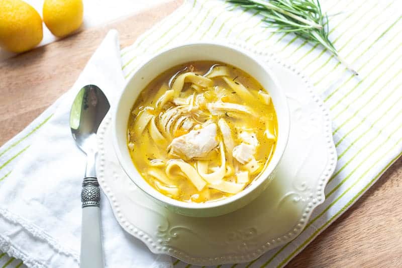 Instant Pot Chicken Noodle Soup - The How-To Home