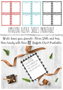 Amazon Alexa Skills Printable - The How-To Home