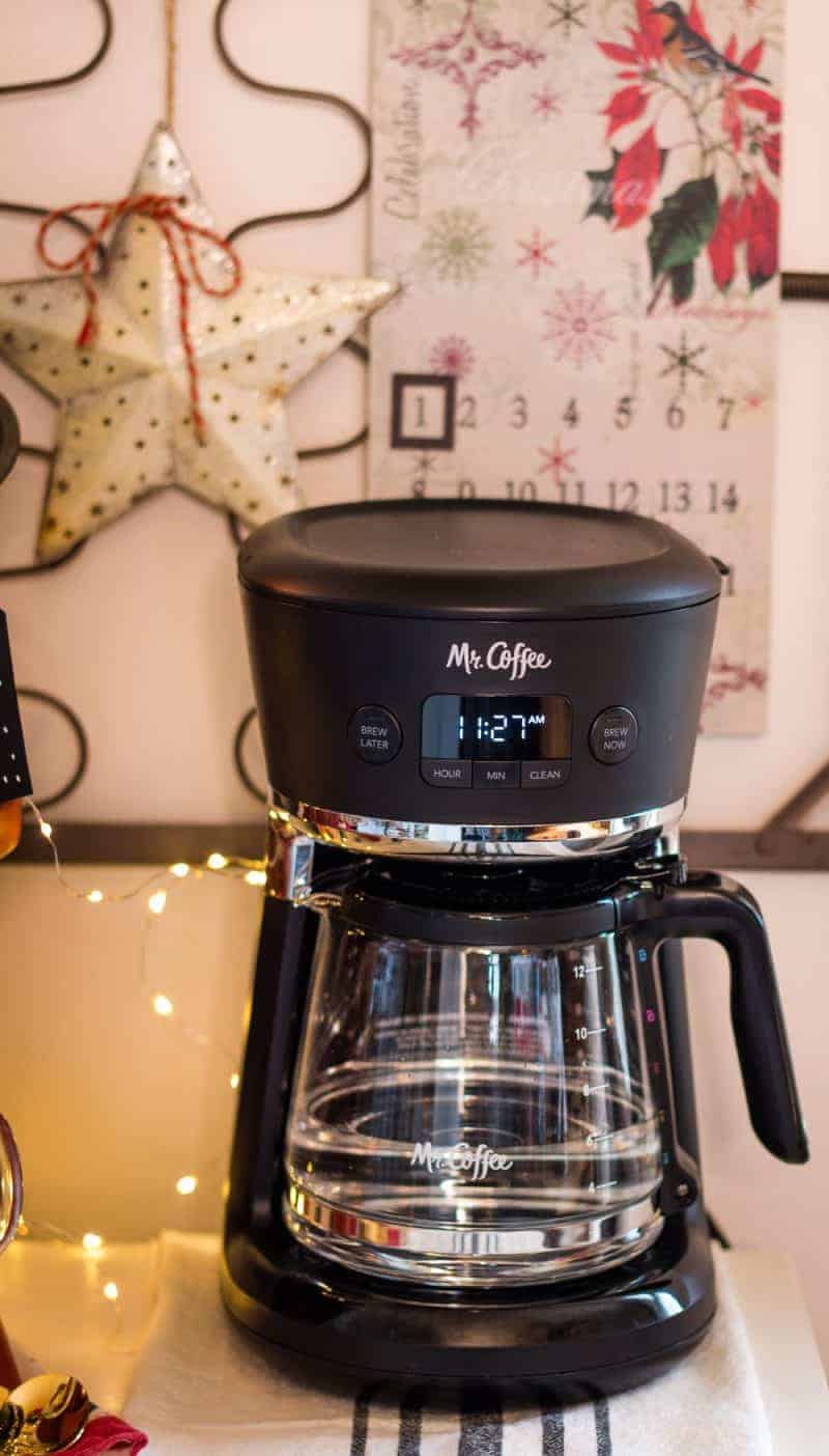 My coffee maker: Mr. Coffee Easy Measure 12-Cup Programmable