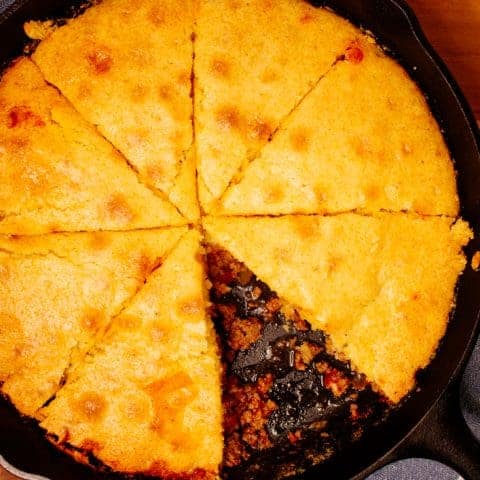 Easy Beef Tamale Pie