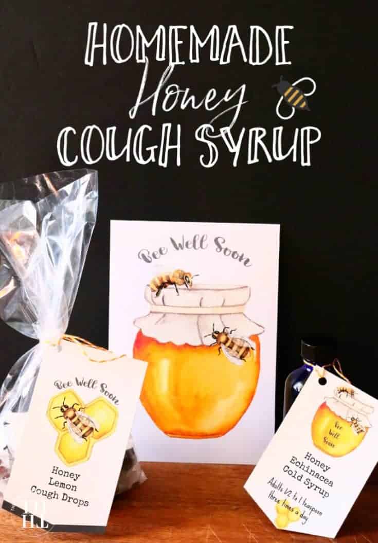 Homemade Honey Cough Syrup and Cough Drops The HowTo Home