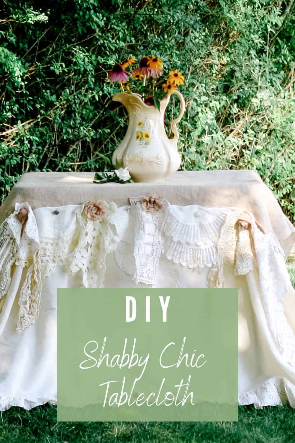 Shabby Chic Tablecloth Ideas That Won't Damage your Vintage Linens