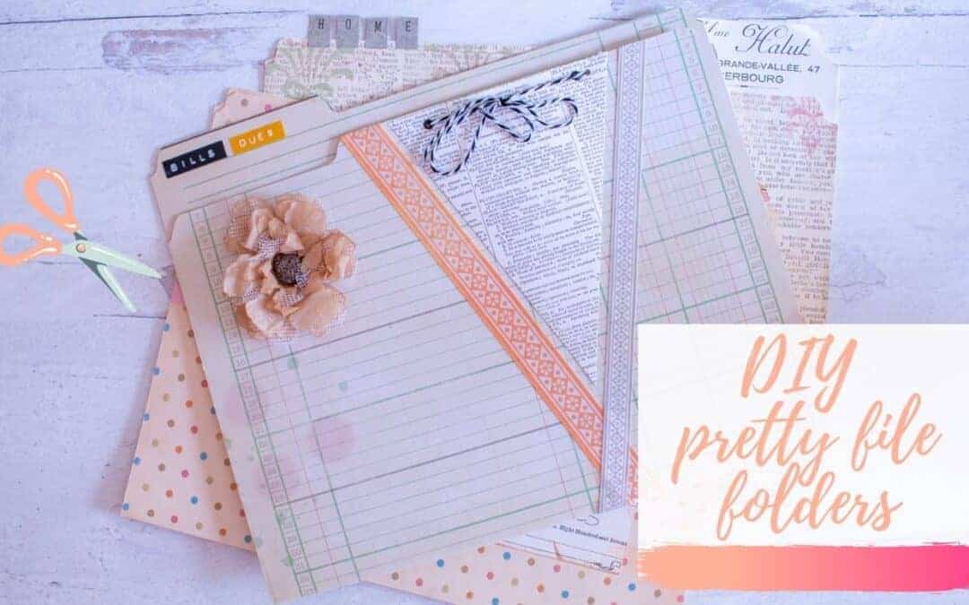 DIY Pretty File Folders