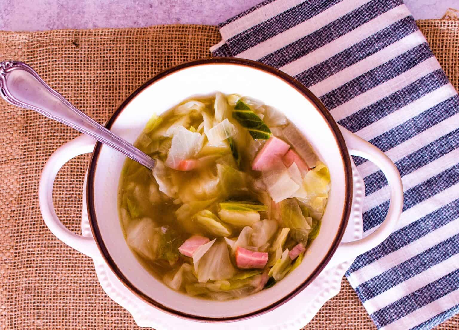 Ham and Cabbage Soup The HowTo Home
