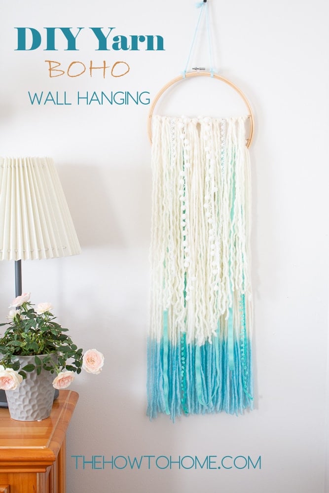 Easy DIY Boho Yarn Wall Hangings