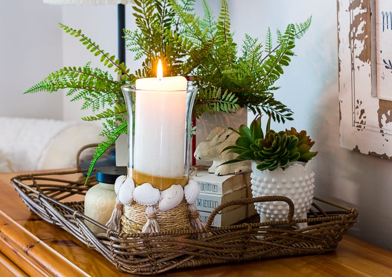 Seashell Decor Ideas: Decorating Baskets and Making Seashell