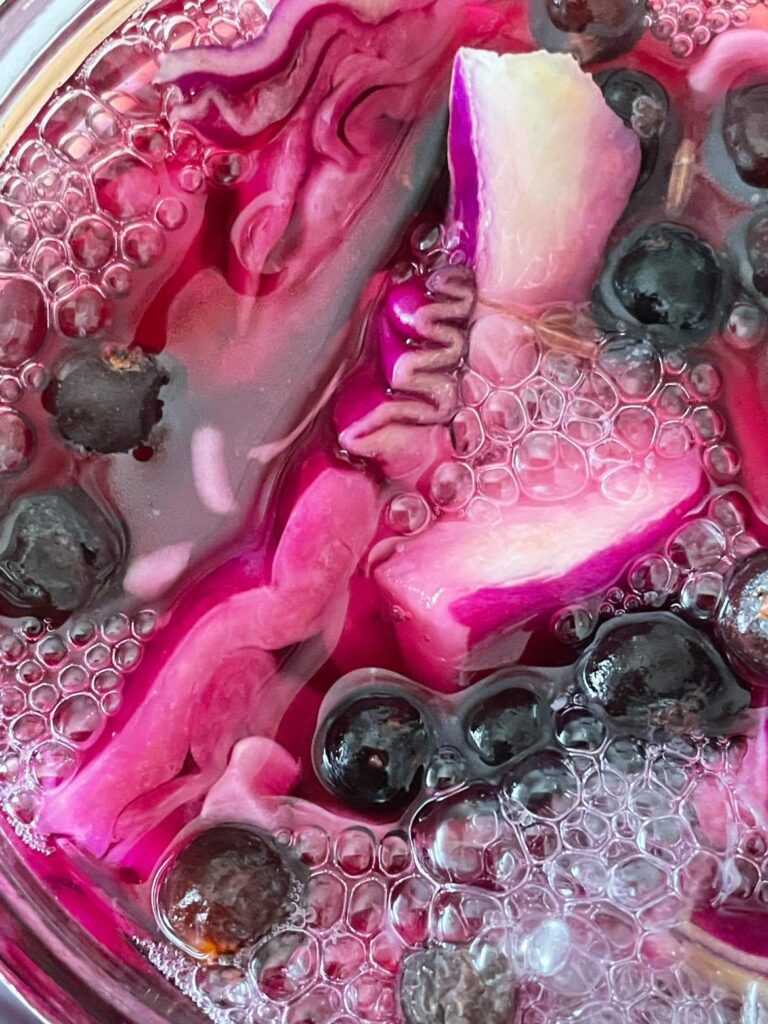 How to Ferment Your Own Red Cabbage Sauerkraut At Home In a Jar