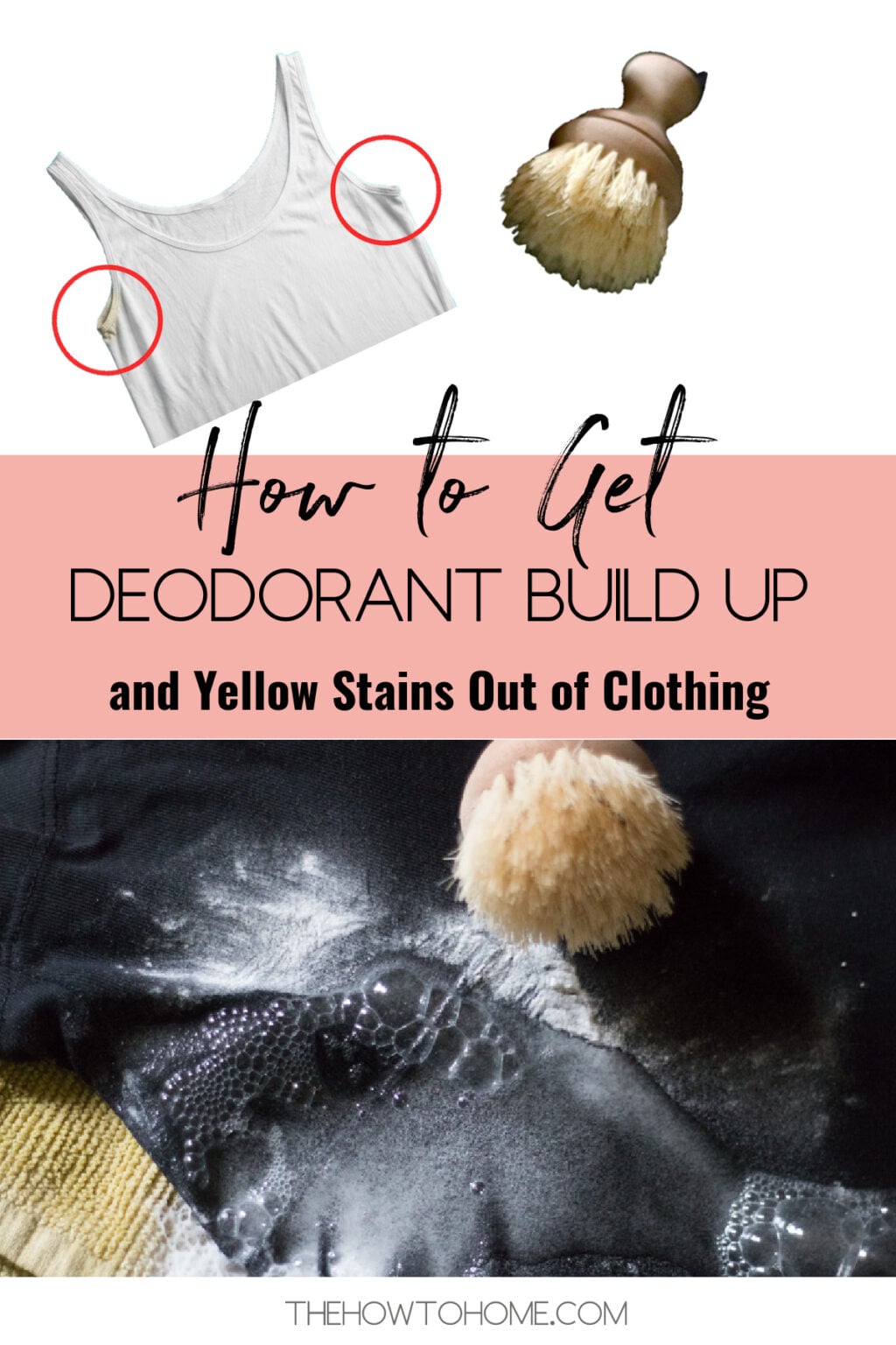 Get Deodorant Build Up Out of Clothes The HowTo Home