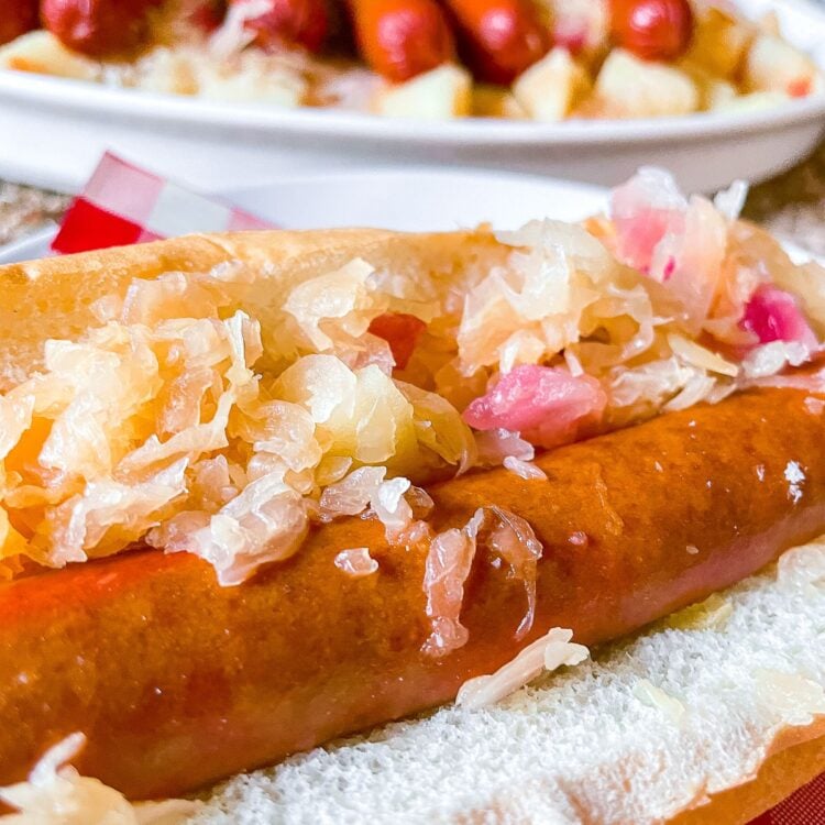 Crockpot Hot Dogs and Sauerkraut The HowTo Home