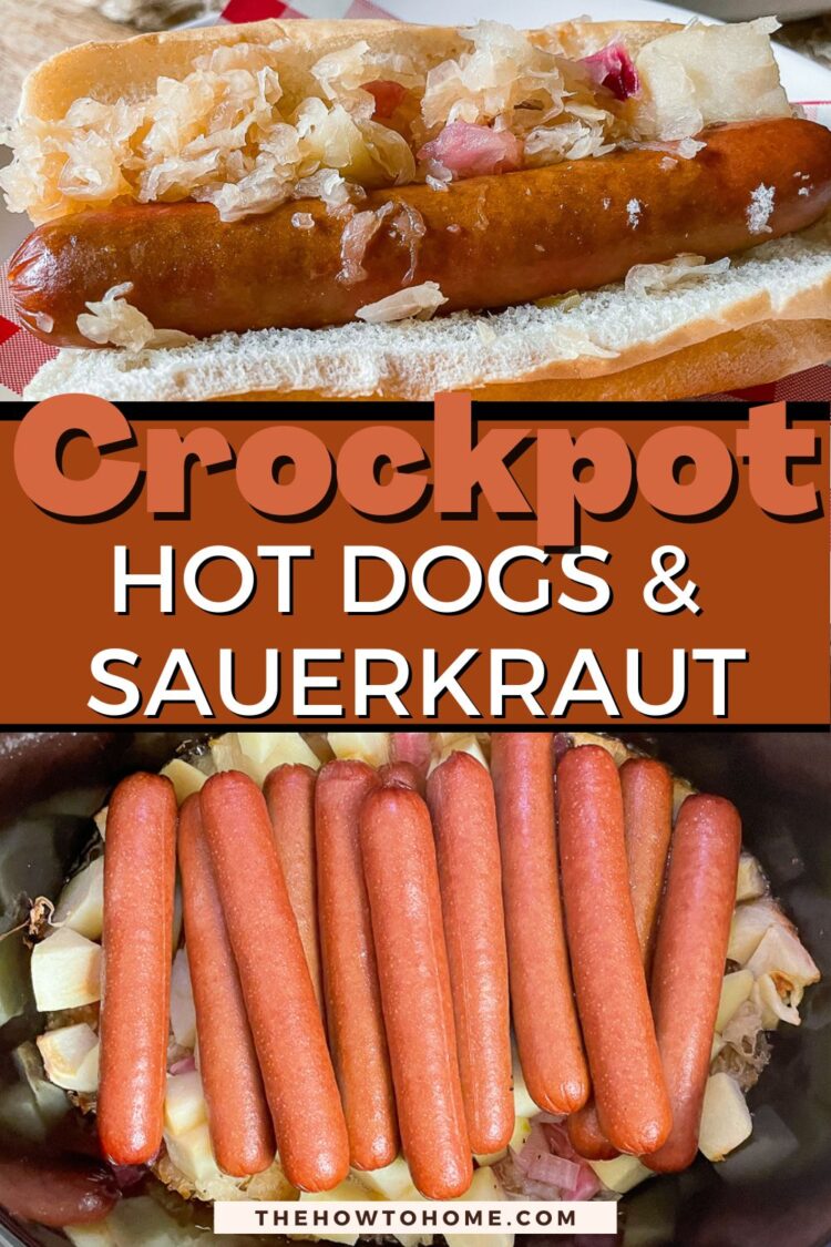Crockpot Hot Dogs and Sauerkraut The HowTo Home