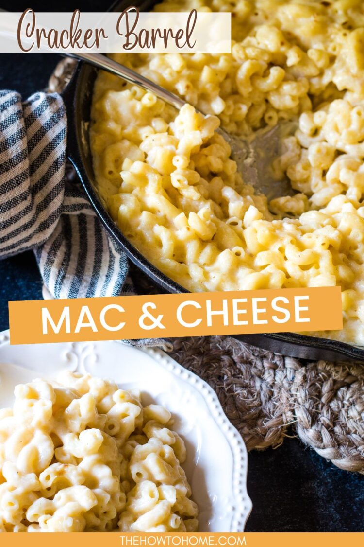 Cracker Barrel Mac and Cheese oven baked or Stove Top Recipe The How
