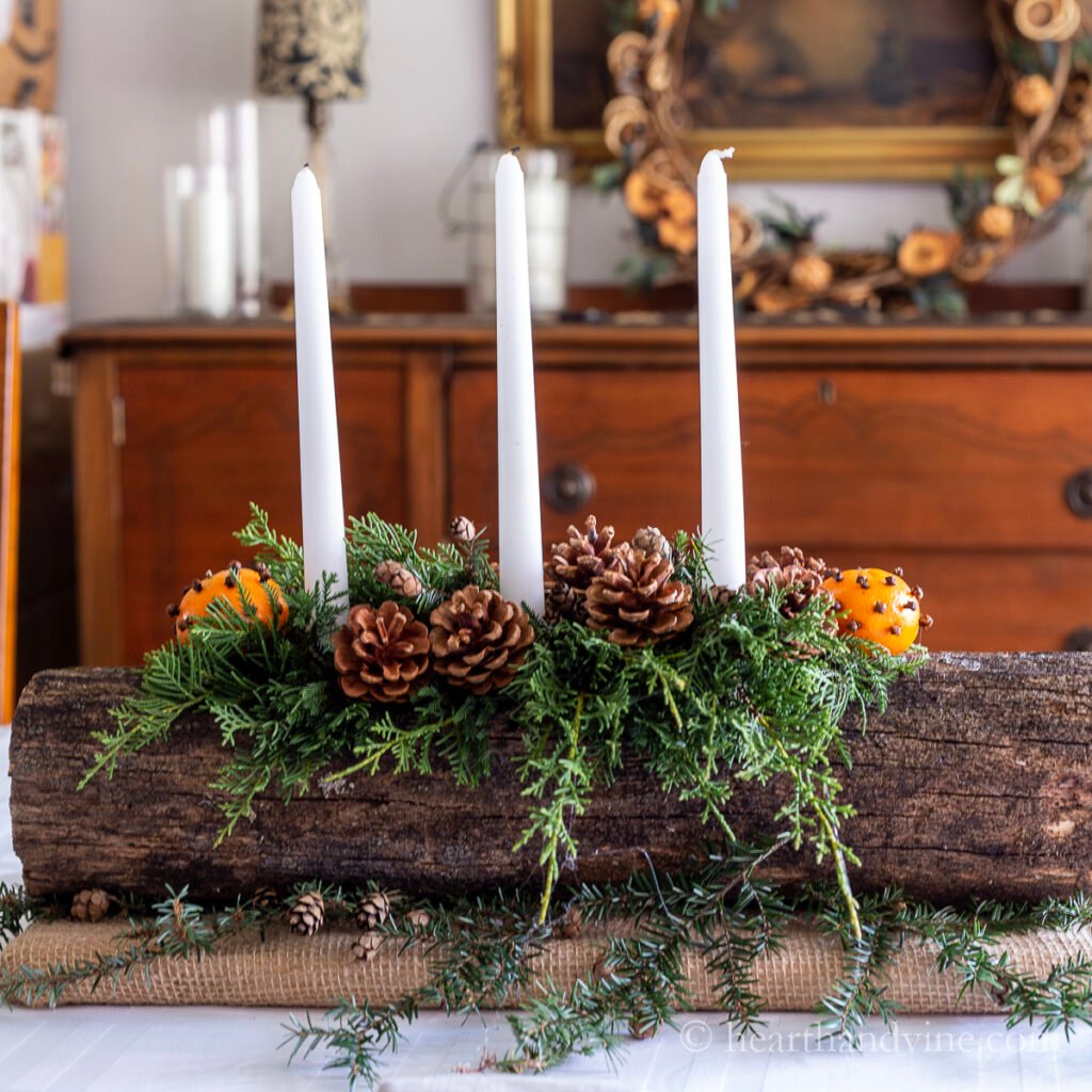 How to DIY Rustic Christmas Tree Picks –