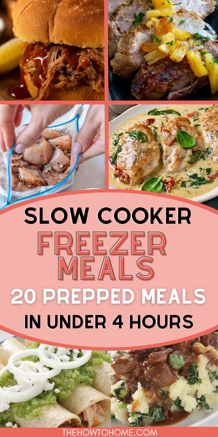 The Best Slow Cooker Freezer Meal Plan - Save Time and Money - The How ...