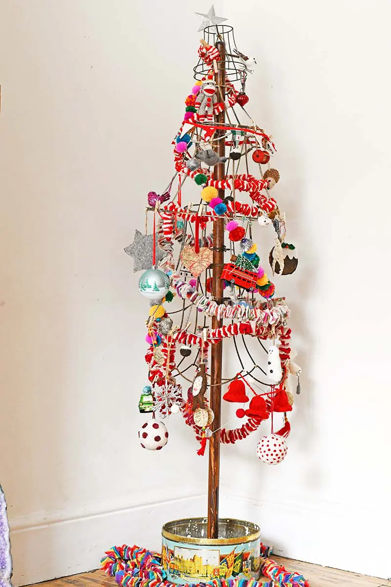 Rustic Christmas Tree made